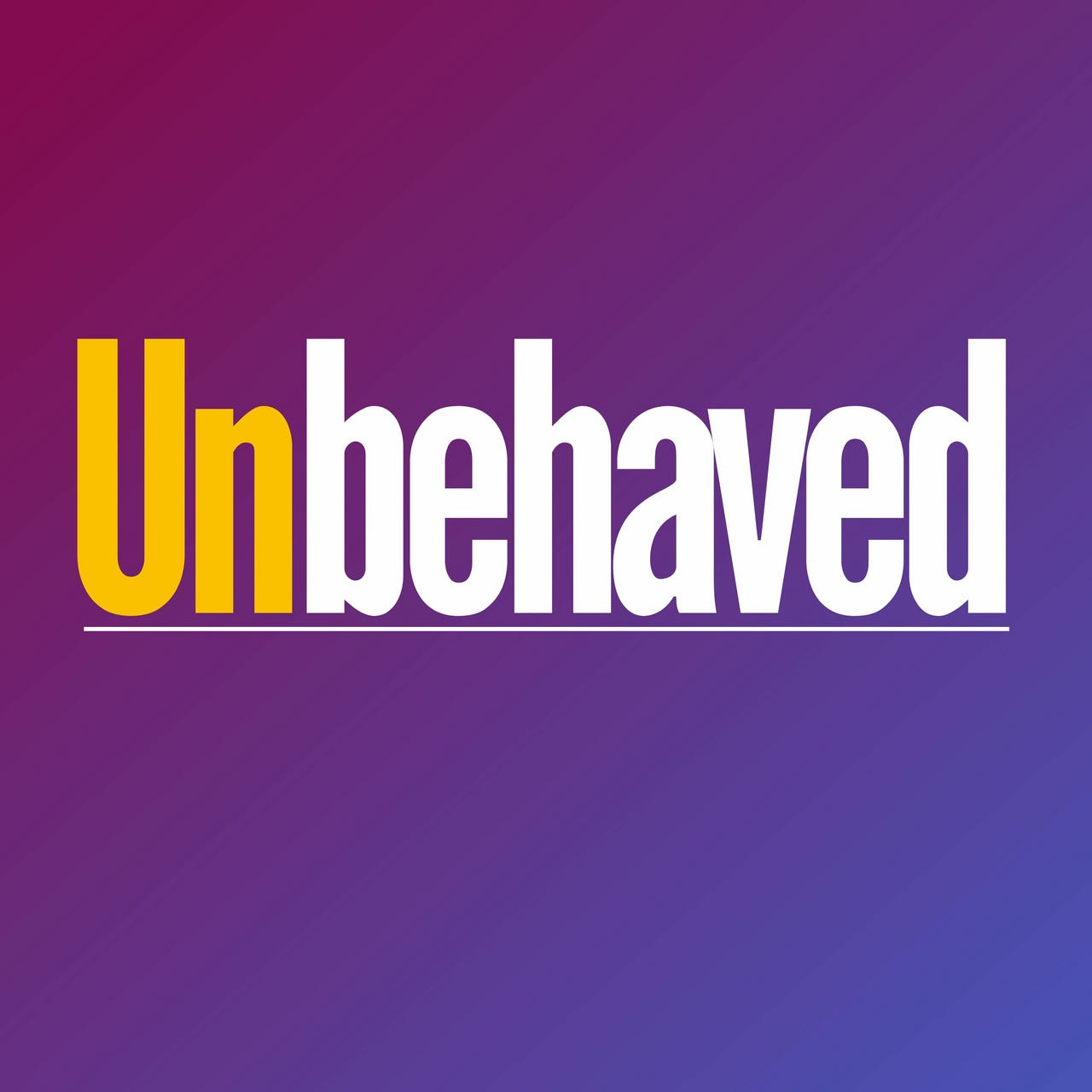 Unbehaved with Meghan French Dunbar logo
