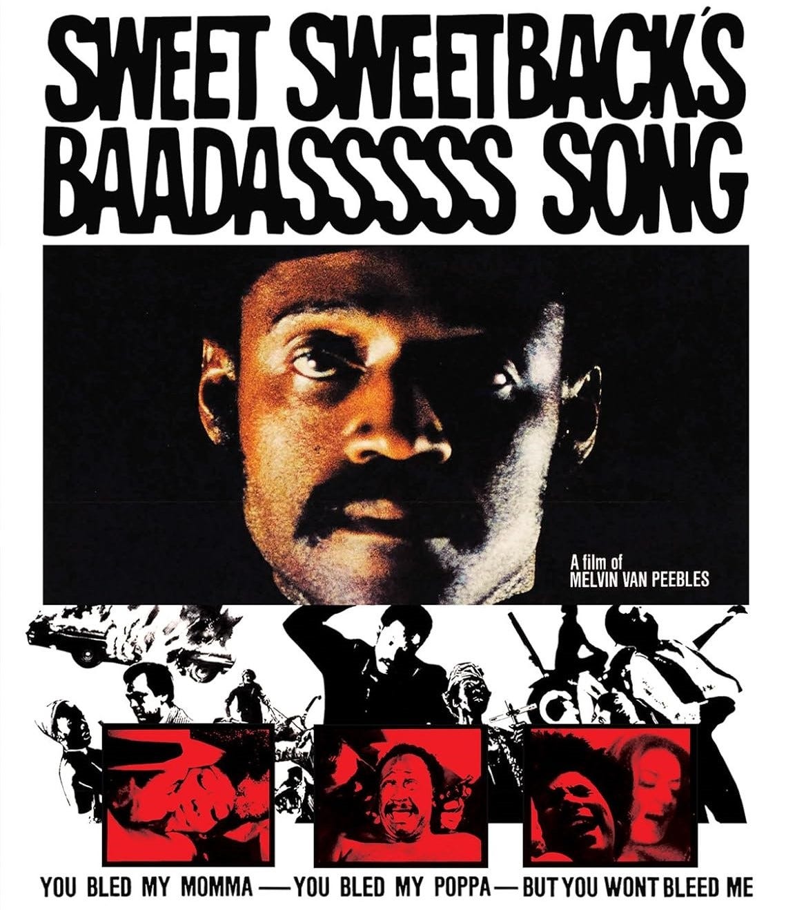 チラシ /Melvin Van Peebles / Blaxploitation Blaxploitation Education: Sweet Sweetback's Baadasssss Song