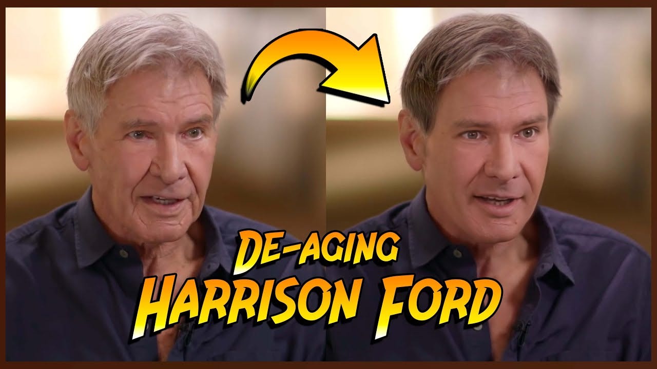 [DEEPFAKE] DE-AGING HARRISON FORD - YouTube
