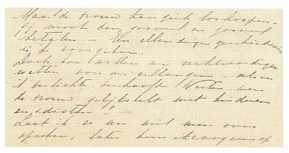 R.A. Kartini's Letter