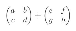 Matrix add