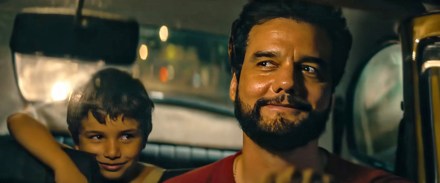 THE SECRET AGENT, (aka O AGENTE SECRETO), Wagner Moura (right), 2025. © Neon /Courtesy Everett Collection