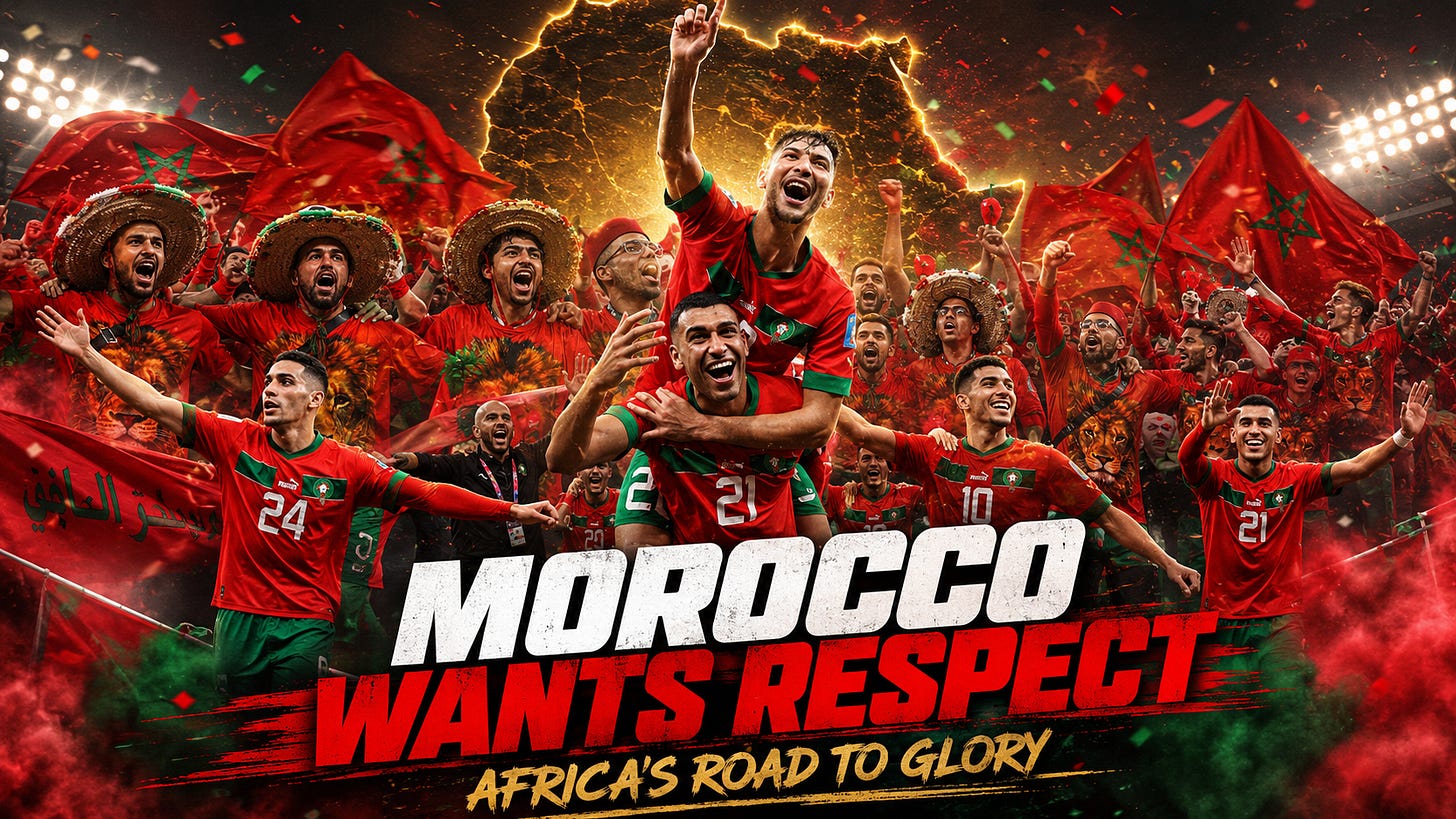 Morocco Is Done Asking: The 2022 World Cup run was no fluke. The Atlas Lions proved African football belongs among FIFA’s elite.