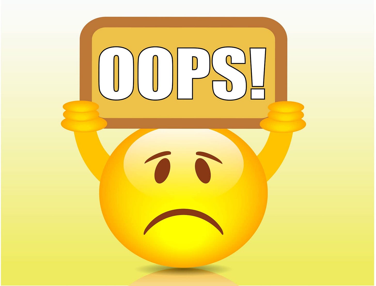 Amazon.com : Small World Greetings Oops! Apology Sorry Cards 12 Count -  Blank Inside with White Envelopes - A2 Size 5.5" x 4.25" - Friends, Family,  Customers, and More : Office Products