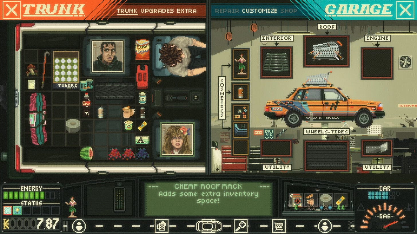 Keep Driving is a road trip game with boss fights against tractors, and we  can't put it down | Top Gear