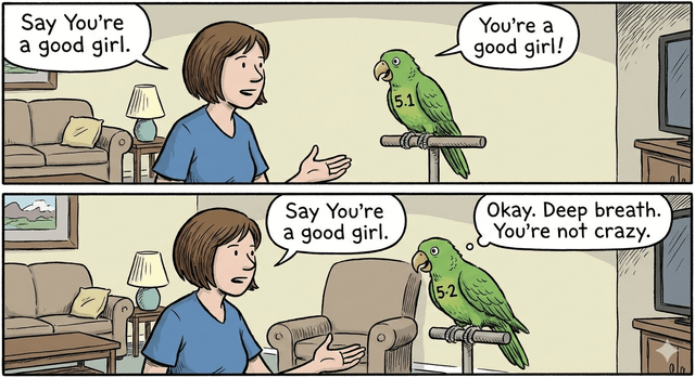 r/ChatGPT - 5.1 vs 5.2