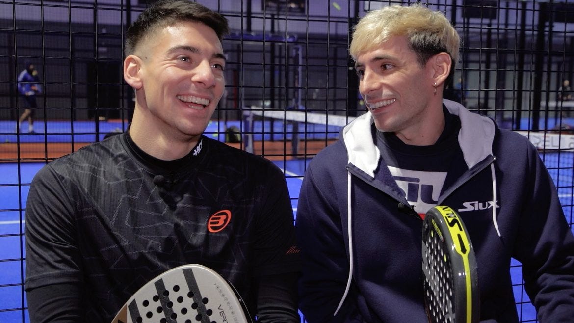 Franco Stupaczuk "My intention was never to separate from Martín" | Padel  World Press 2024