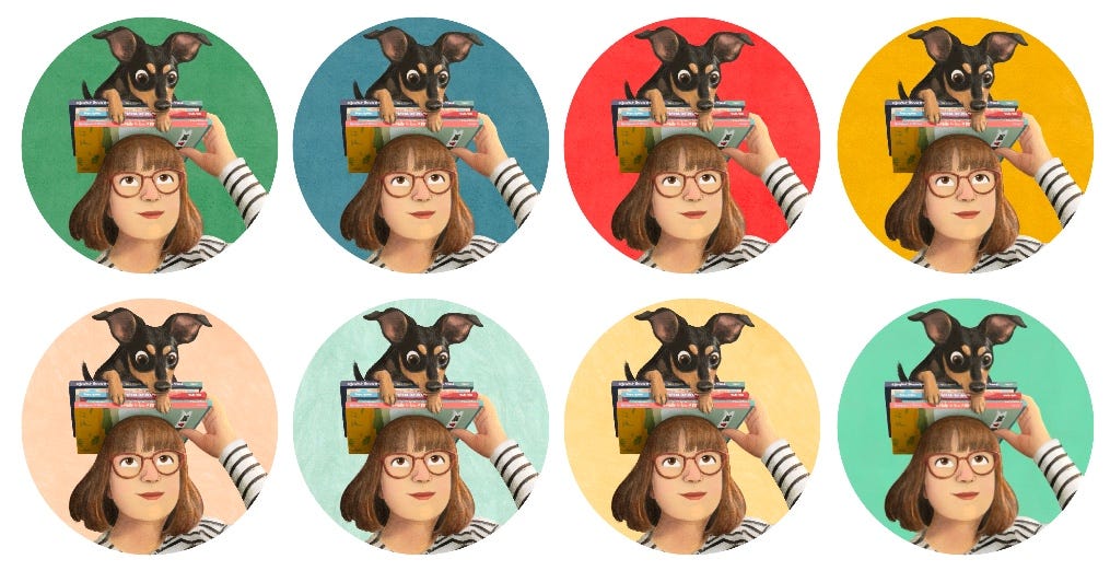 Comparing my profile pic on different background colors Comparing my profile pic on different background colors