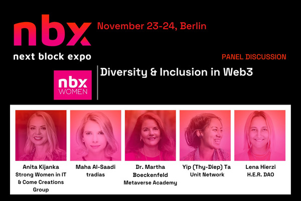 Diversity & Inclusion in Web3 panel discussion with Lena and Yip our governors 🤩