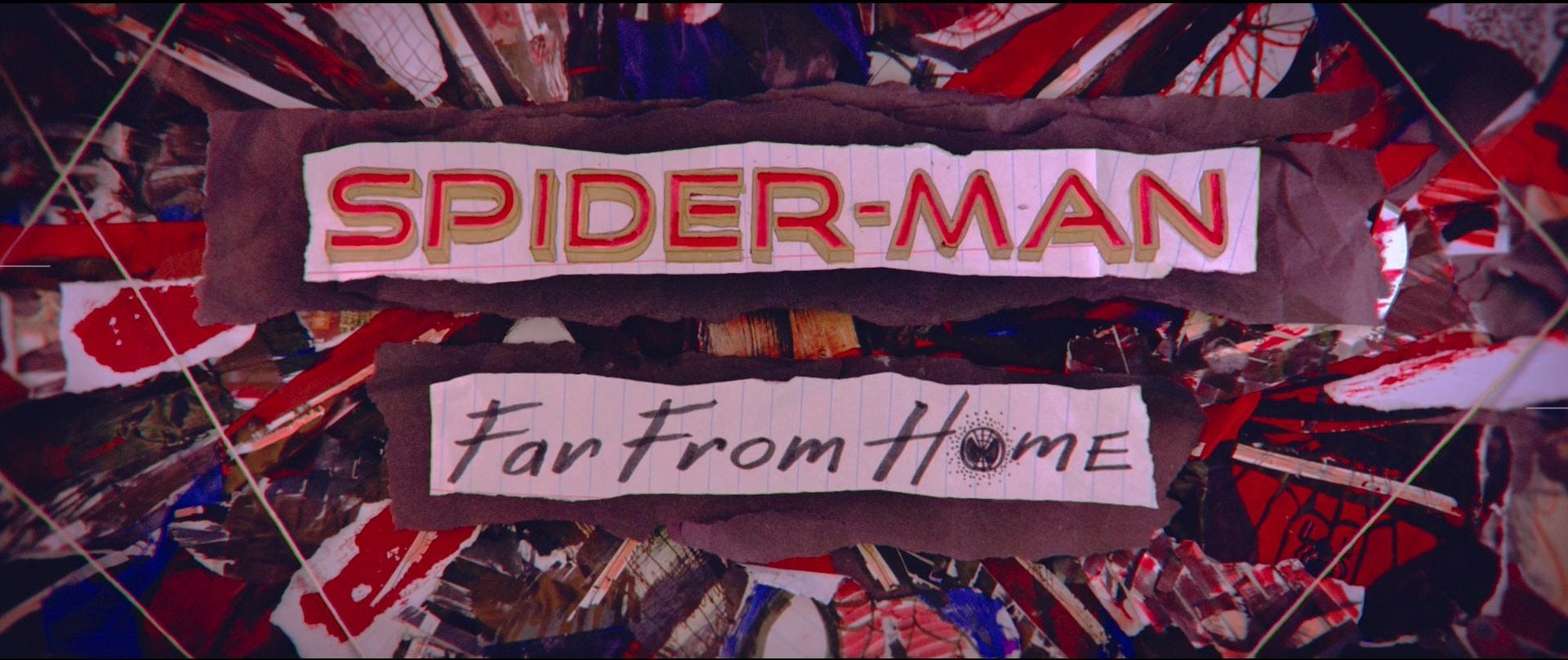 Title graphic for Spider-Man: Far From Home Title graphic for Spider-Man: Far From Home