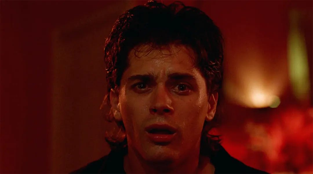 William "Bill" Whitney in a scene from the 1989 body horror film, Society