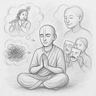 Sometimes our spiritual progress depends on our mind and the false ego