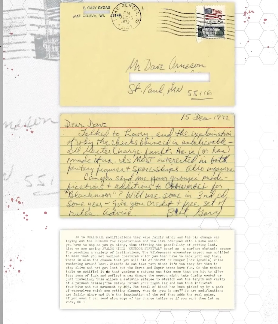 r/odnd - Gary and Dave on Chainmail and Blackmoor (1972)