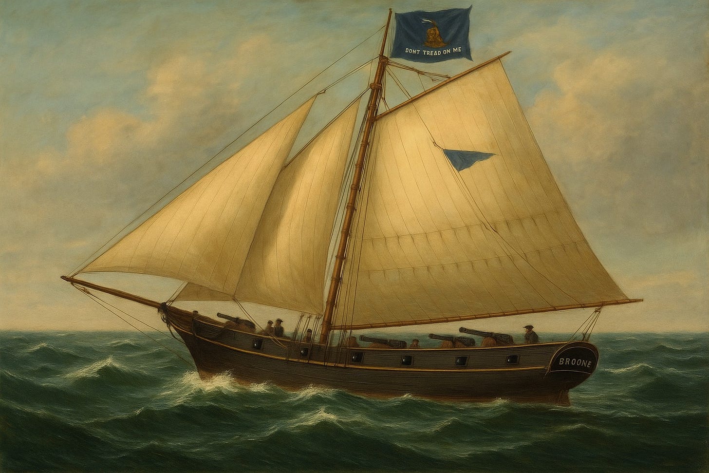 May be an image of 1 person, sail, boat and text