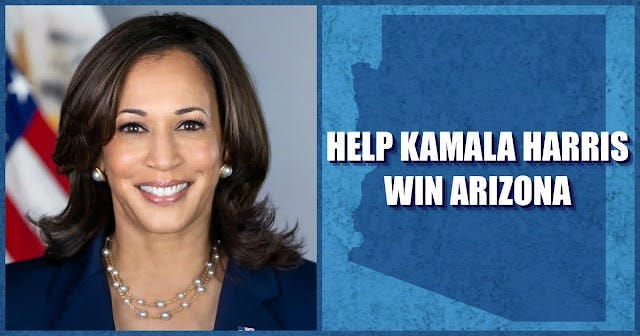 Donate to help Kamala Harris win Arizona 2024
