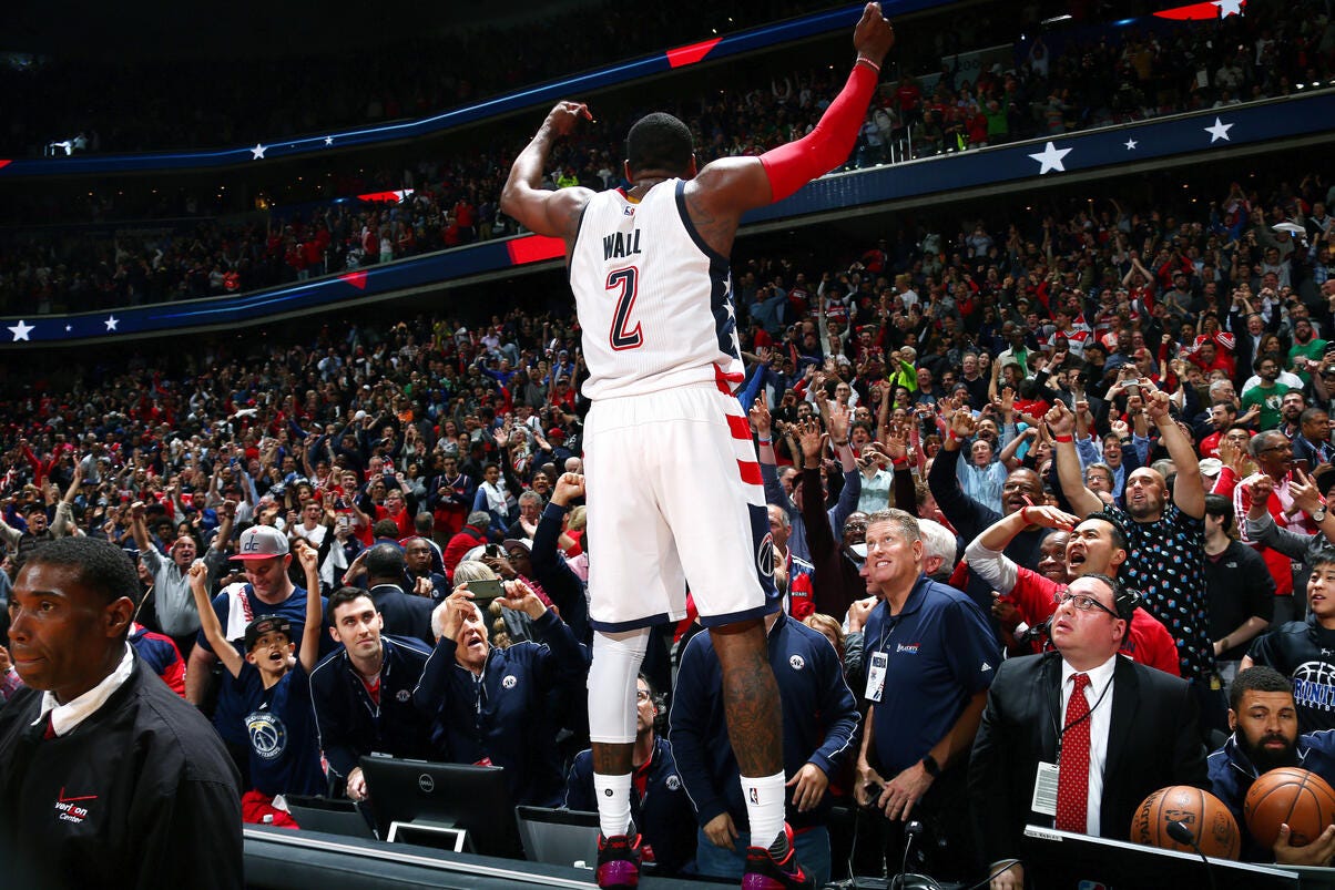 John Wall, Jason Smith reflect on third anniversary of Game 6 winner  against Celtics | Washington Wizards
