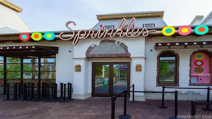 Sprinkles Cupcakes Closes All Locations, Including Disney Springs