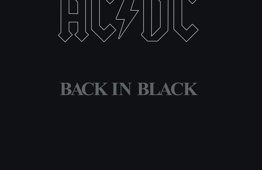 Todo en su lugar correcto #15: AC/DC - Back in Black