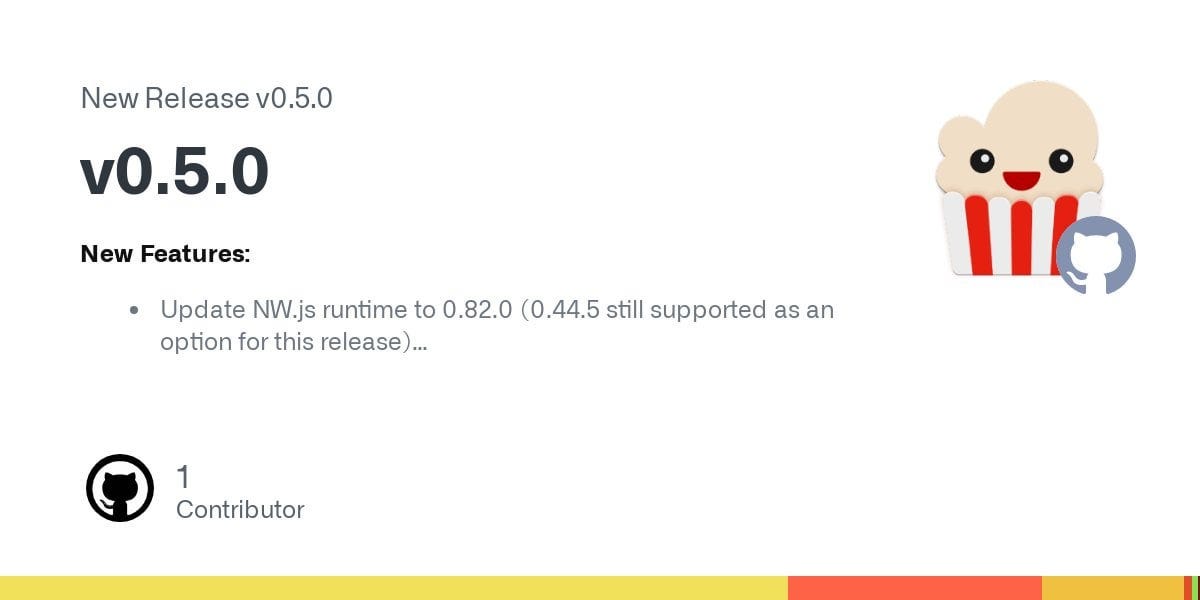 Popcorn Time 0.5.0 Update Popcorn Time 0.5.0 Update