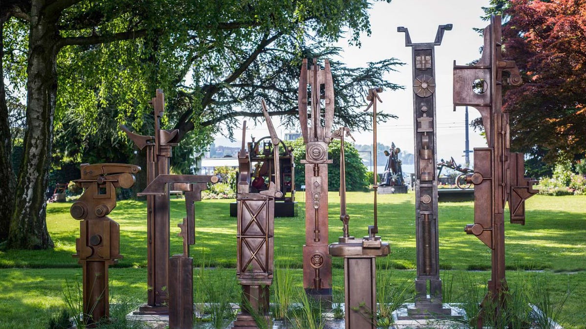 Robert Klippel: The Reflection Pool Sculptures