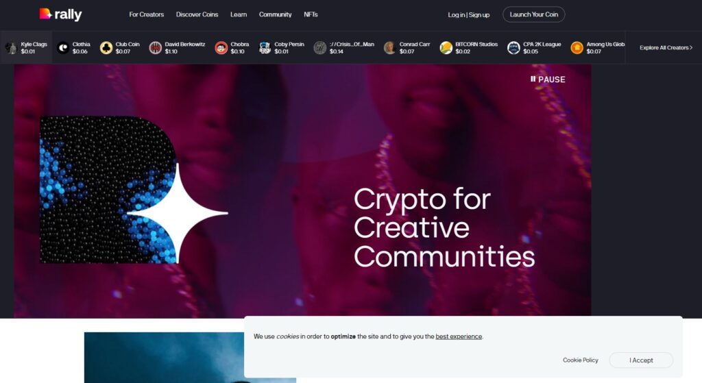 Social Token Examples: Rally ($RLY) Social Token Examples: Rally ($RLY)