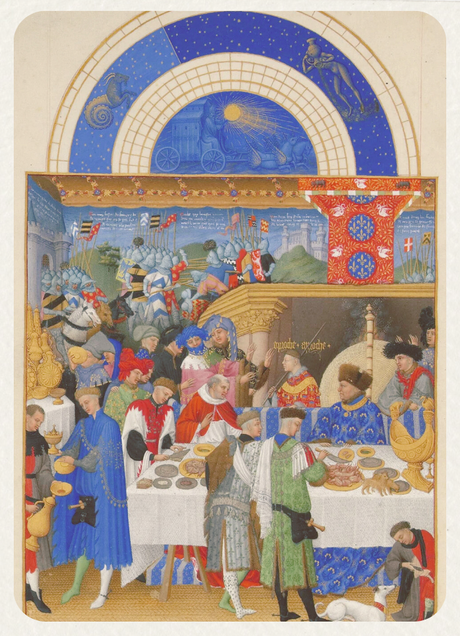 A painting of people at a table

AI-generated content may be incorrect.