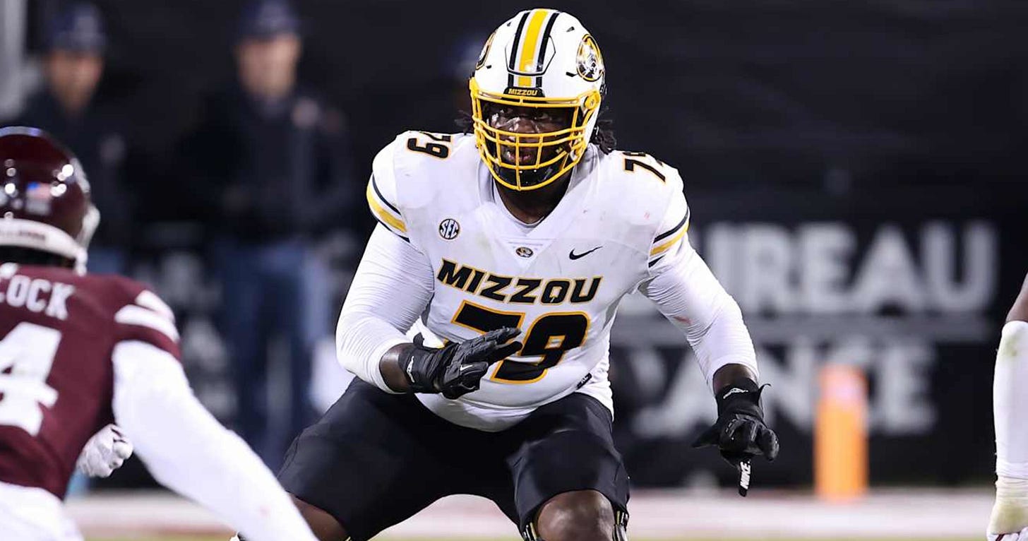 Armand Membou NFL Draft 2025: Scouting Report for Missouri OT | News,  Scores, Highlights, Stats, and Rumors | Bleacher Report
