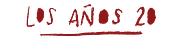 Los años 20