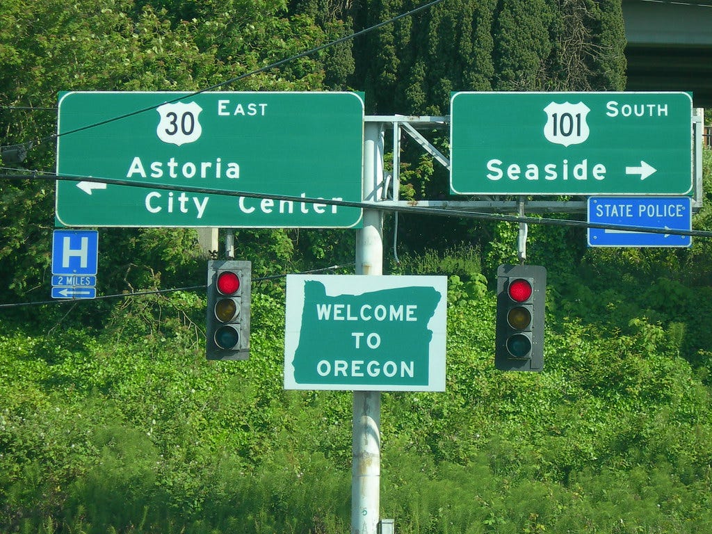 Welcome to Oregon