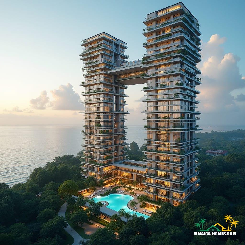Luxury real estate scheme in jamaica caribbean