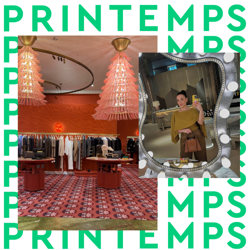 Shopping at Printemps