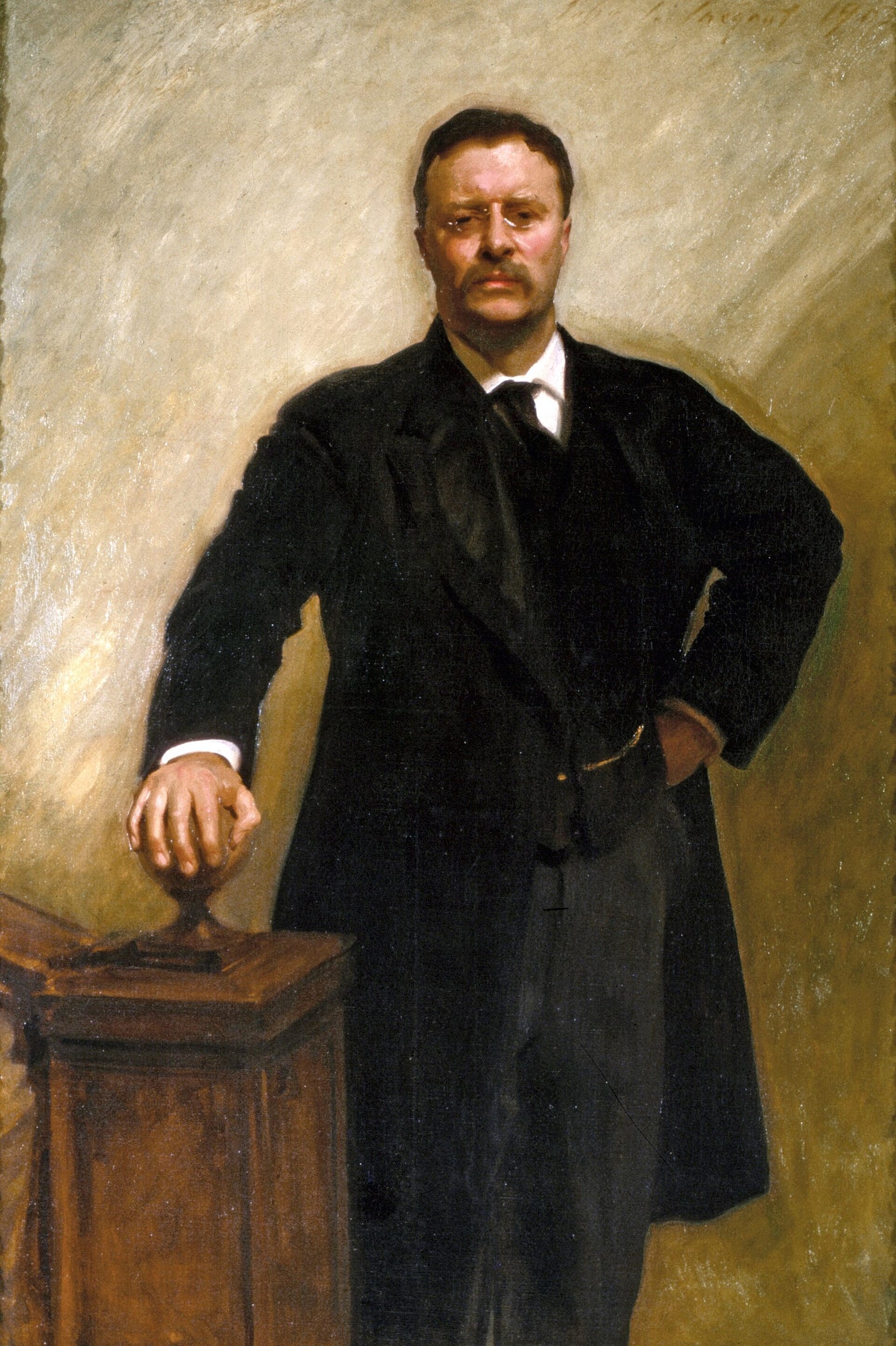 Sargent portrait of Theodore Roosevelt Sargent portrait of Theodore Roosevelt