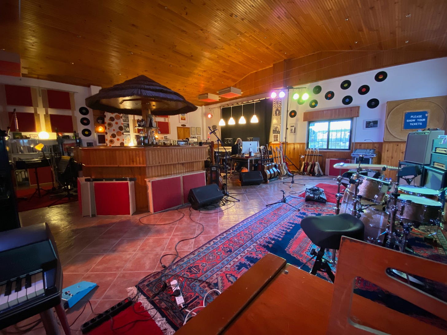 The Supertone Records studio, Portugal