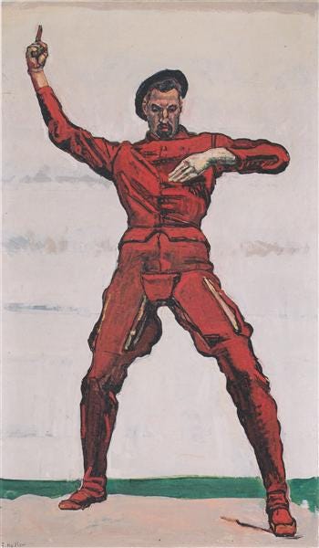 The Orator, c.1912 - Ferdinand Hodler