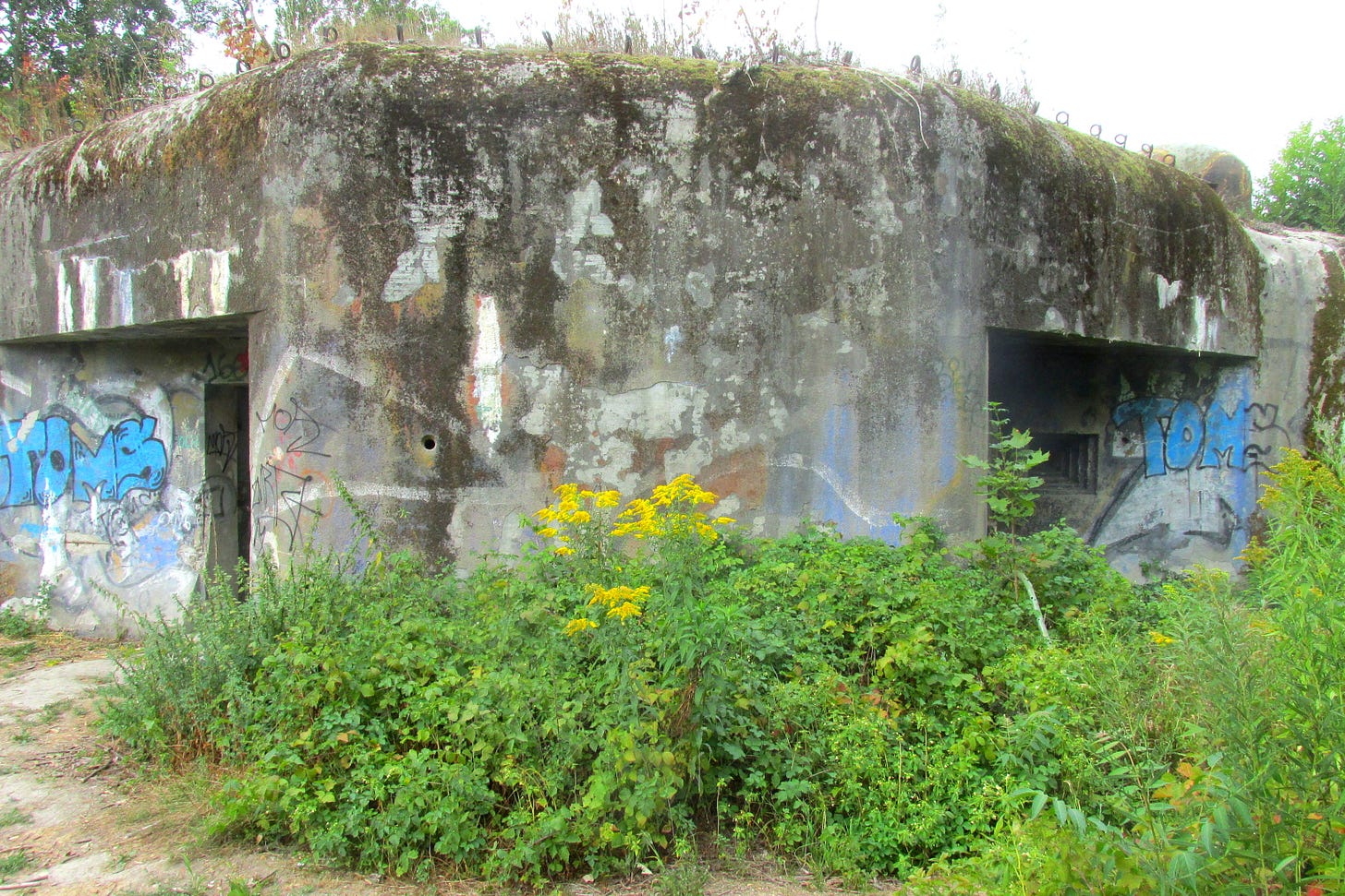 Bunker at Slovakia border Bratsilava Slovakia Aug 21, 2019 (13)