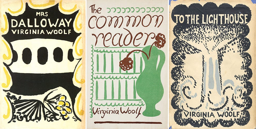 Mrs. Dalloway (1925), The Common Reader (1925), To the Lighthouse (1927) Mrs. Dalloway (1925), The Common Reader (1925), To the Lighthouse (1927)