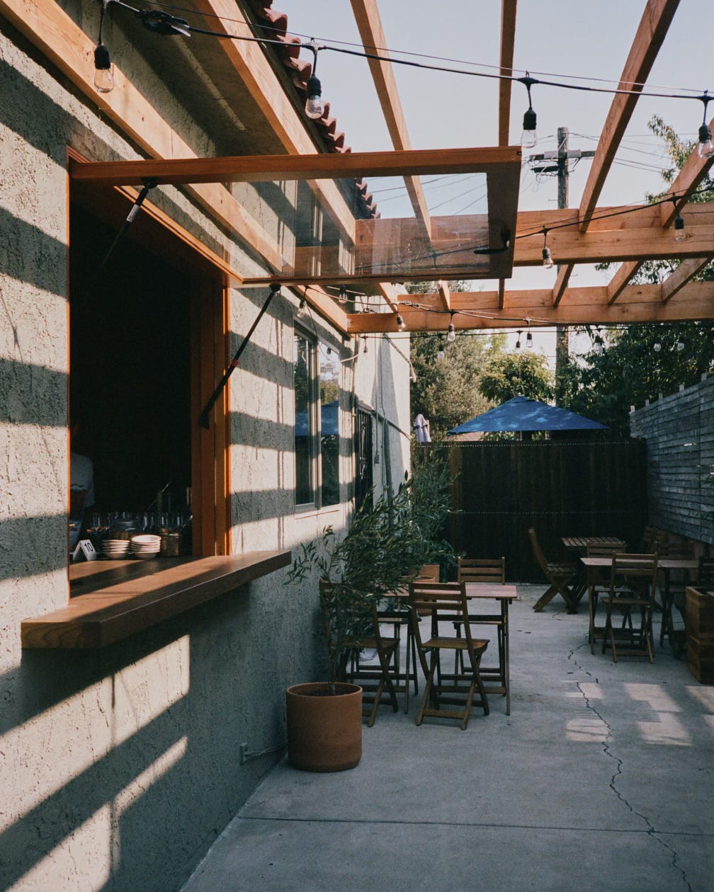 The patio