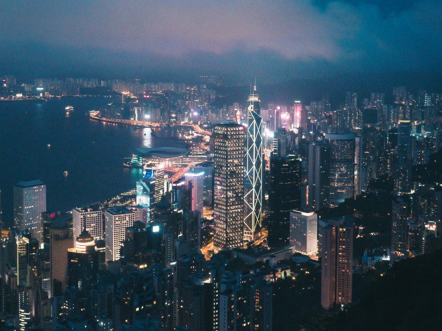 Bank of China Tower designed by I.M. Pei. Central, Hong Kong, 2018. Bank of China Tower designed by I.M. Pei. Central, Hong Kong, 2018.