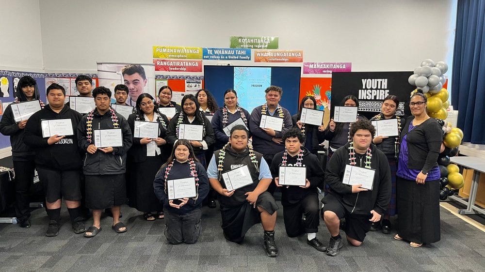 Graduates from Youth Inspire. Graduates from Youth Inspire.