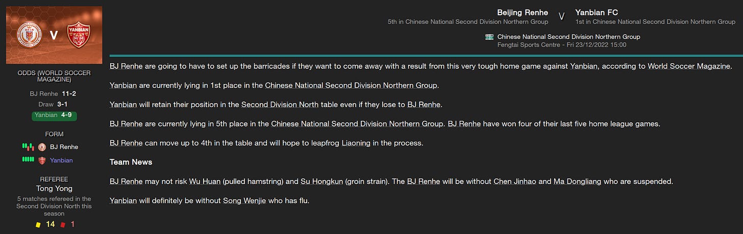 Football Manager 2023 Match Preview Football Manager 2023 Match Preview