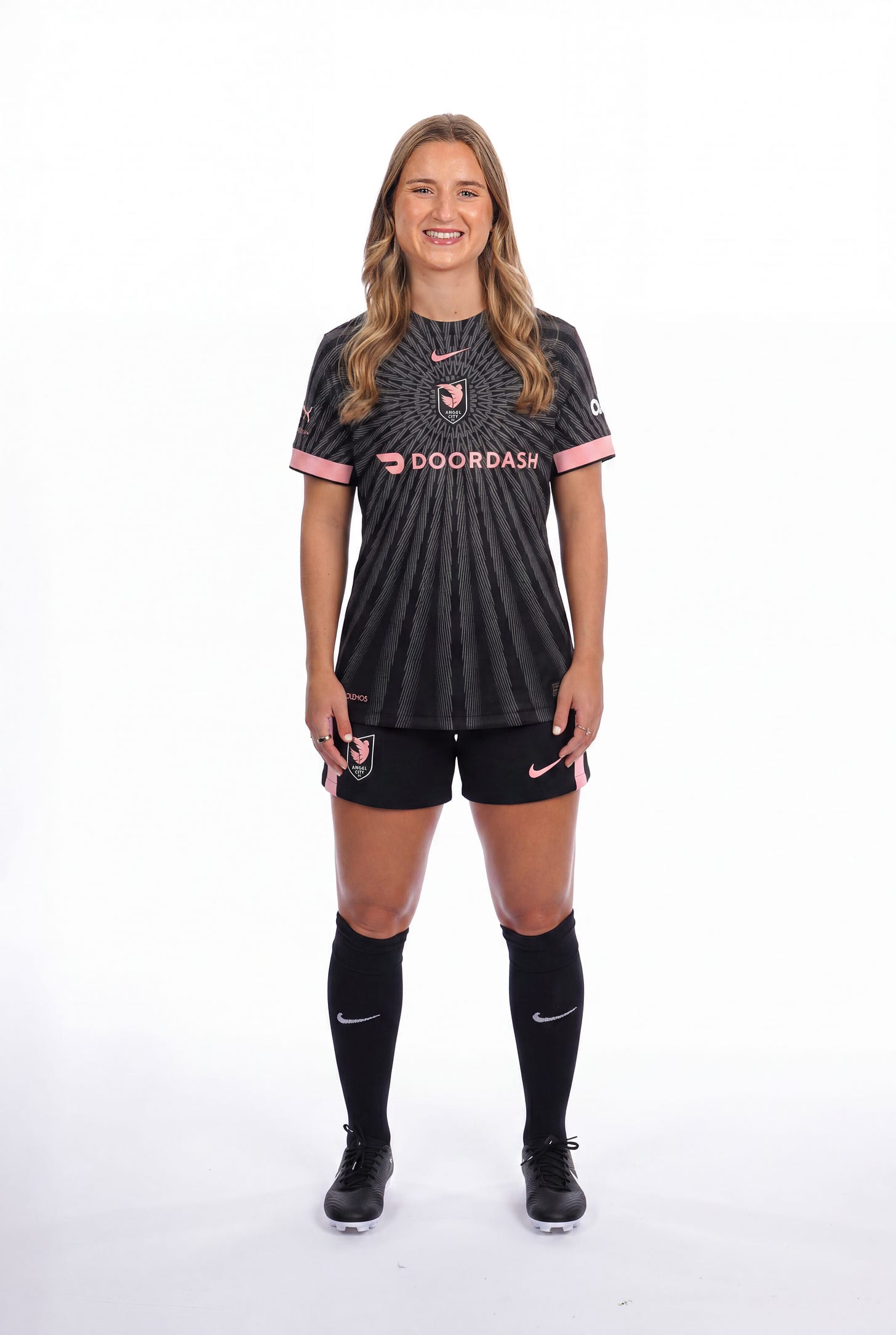 Photo of Ally in Angel City FC Uniform.