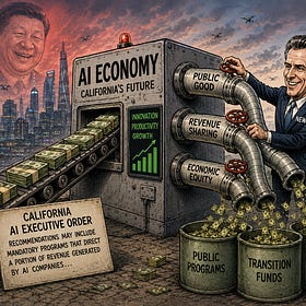 Gavin Newsom’s Hard Left Turn On AI Economics