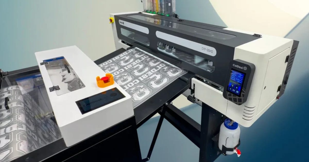 ColDesi Introduced the 30H2 High-Volume DTF Printer for Scalable Apparel Production