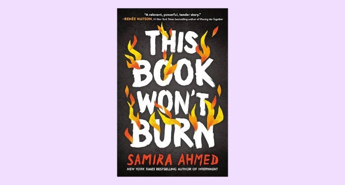 this book won't burn book cover