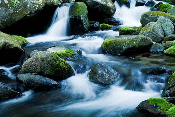 141,100+ Water Flowing Down Rocks Stock Photos, Pictures ...