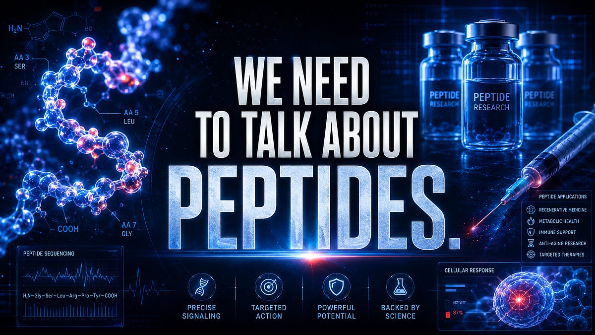 best time to take ipamorelin peptide We Need To Talk About Peptides