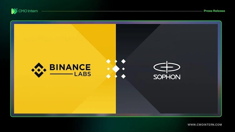 Sophon Secures Investment from Binance Labs to Revolutionize Web3 Entertainment