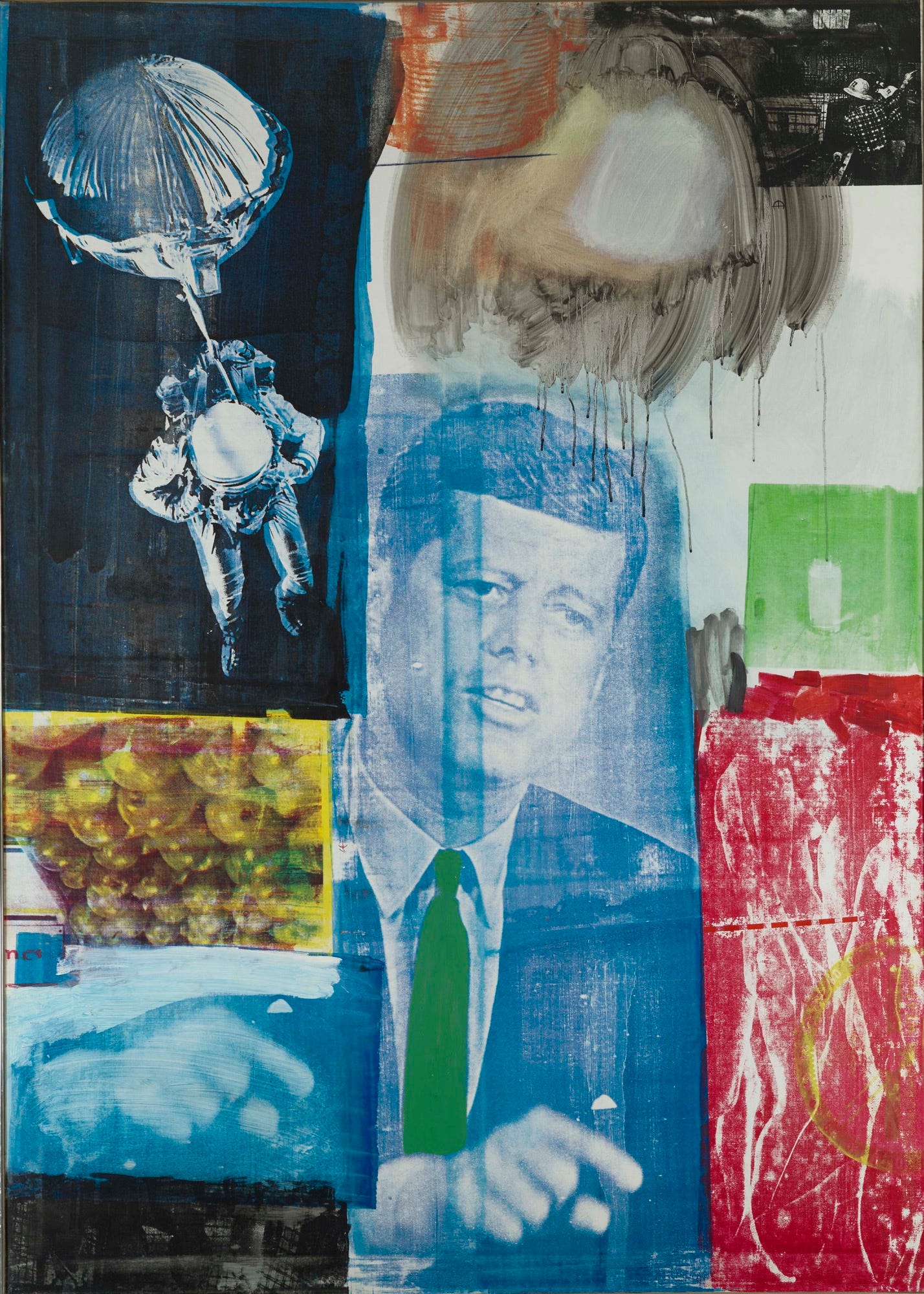 Robert Rauschenberg, Retroactive I, 1964 Robert Rauschenberg, Retroactive I, 1964