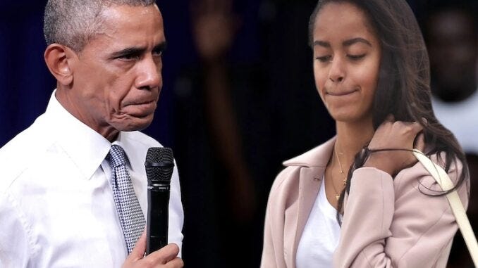 Barack Obama wyraził zdenerwowanie zmianą nazwiska Malii z powodu skandalu związanego z Big Mike'iem.