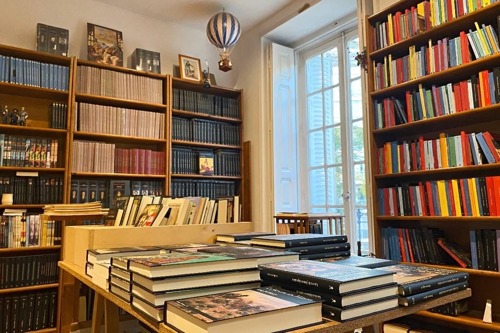 Librería especializada en terror, Madrid